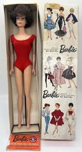 1962 vintage barbie doll - doll, midge