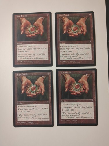 Juju bubble visions - visions, x4