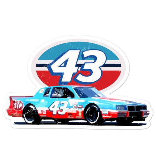 Adesivo the king - 43, retro